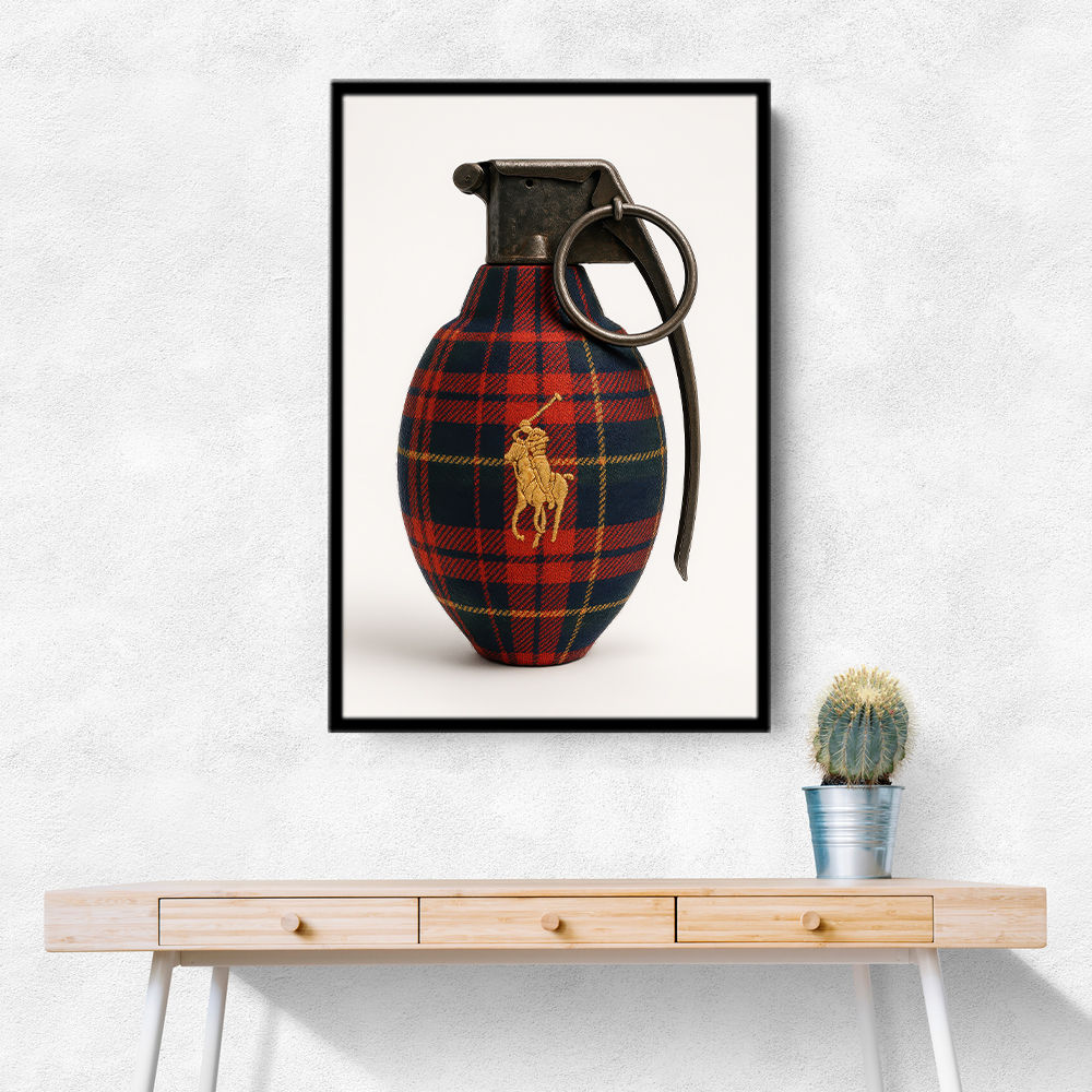 Ralph Lauren Fashion Inspired Grenade 1 Wall Art 